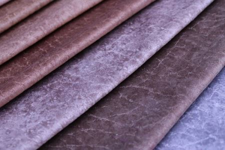 پارچه روکش مخملی چسب بر روی پارچه